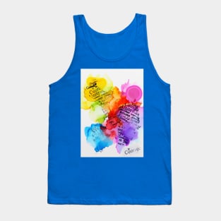 Courage (happy art) Tank Top